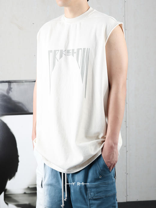 Rick Owens Drkshdw | HOLLYWOOD 无袖印花T恤 商品图0