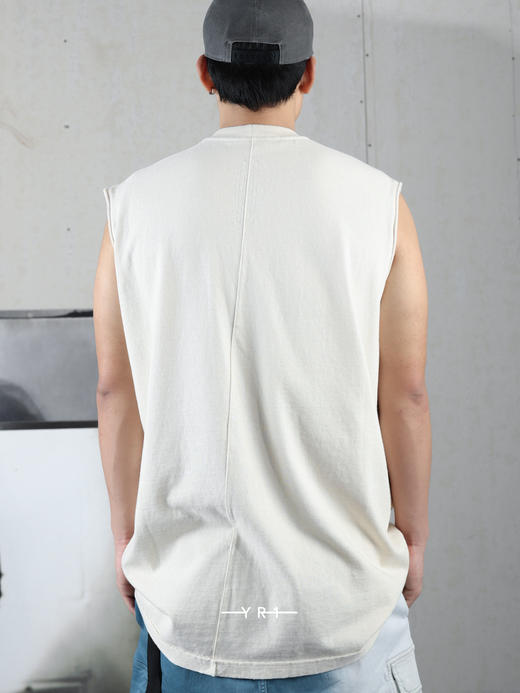 Rick Owens Drkshdw | HOLLYWOOD 无袖印花T恤 商品图4