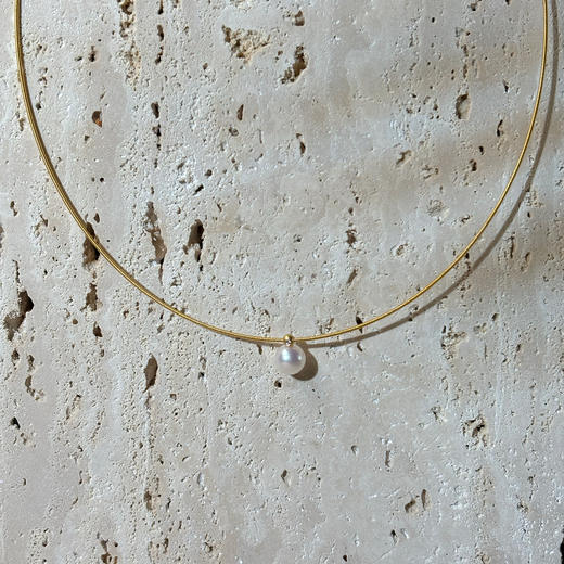 北京仓｜Eva Strepp-collier star-珍珠 钻石 金色 项链［德国设计师］ 商品图1