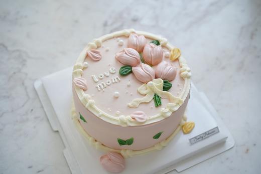 简约手绘奶油蛋糕  | 鲜果原味奶油 - Rose 商品图0