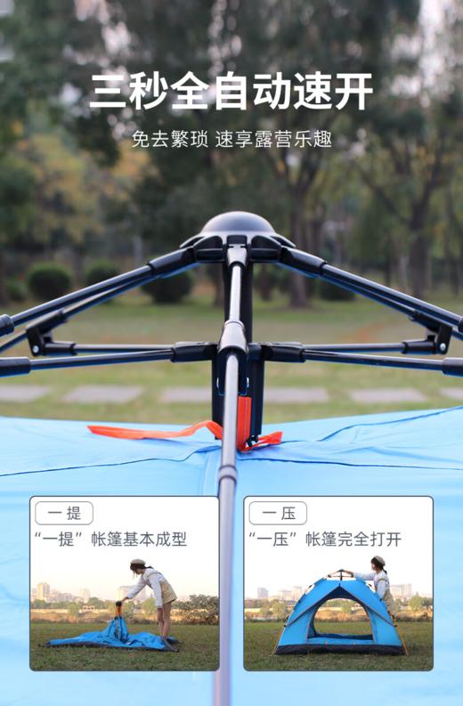西屋全自动速开帐篷MN02A 商品图2