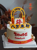 「八方来财·发财门」暴富祝寿·翻糖巧克力·100%动物奶油（主图8寸加高·提前24小时预订） 商品缩略图0