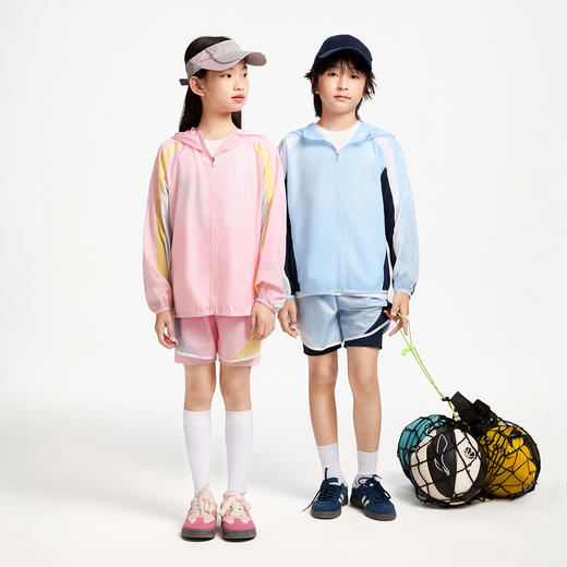 男童女童全腰梭织短裤夏季新款安奈儿童装EM526027 商品图3