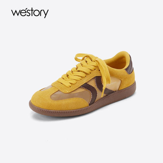 Westory2025年夏季网纱透气运动鞋舒适平底德训鞋S25CM75571 商品图10