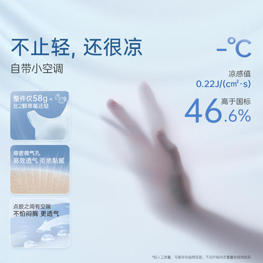 [无痕凉感杯]软支撑文胸无痕背心无钢圈胸罩大胸显小内衣女 商品图2