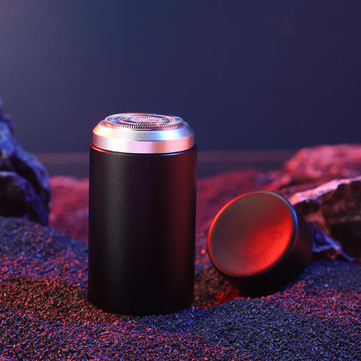 【520情人节好物！】新款迷你小钢炮旅行剃须刀全身铝合金便携式多功能男士电动刮胡刀。ry 商品图4