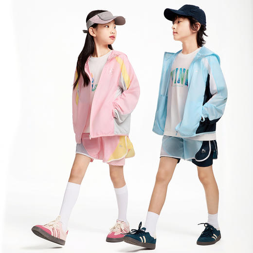 男童女童全腰梭织短裤夏季新款安奈儿童装EM526027 商品图6