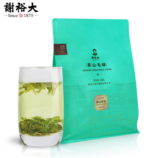 谢裕大 黄山毛峰高山醇香200g袋装茶叶 滋味清香 高山好茶 48小时发货 商品图1