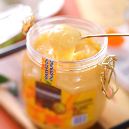 俄罗斯进口俄蜜源牌蜂蜜1000g【沙棘丨刺五加丨百花】 商品图1