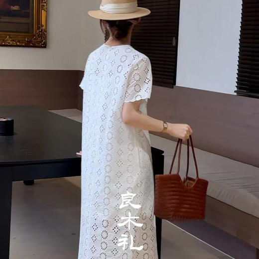 【不退不换】良木礼镂空连衣裙（6669） 商品图3