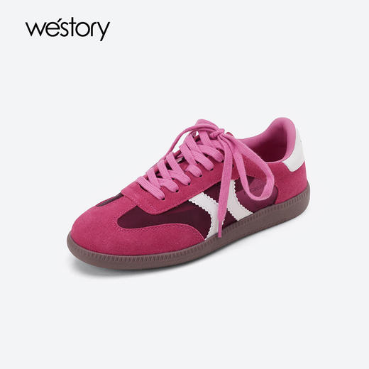 Westory2025年夏季网纱透气运动鞋舒适平底德训鞋S25CM75571 商品图2