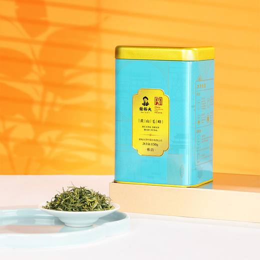 谢裕大 黄山毛峰雨前古法绿茶150g听装茶叶 雨前嫩芽 绿润鲜香 48小时发货 商品图5