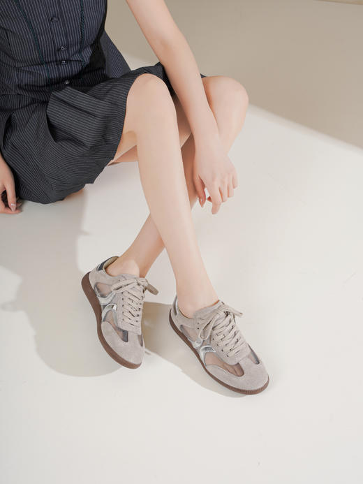 Westory2025年夏季网纱透气运动鞋舒适平底德训鞋S25CM75571 商品图8