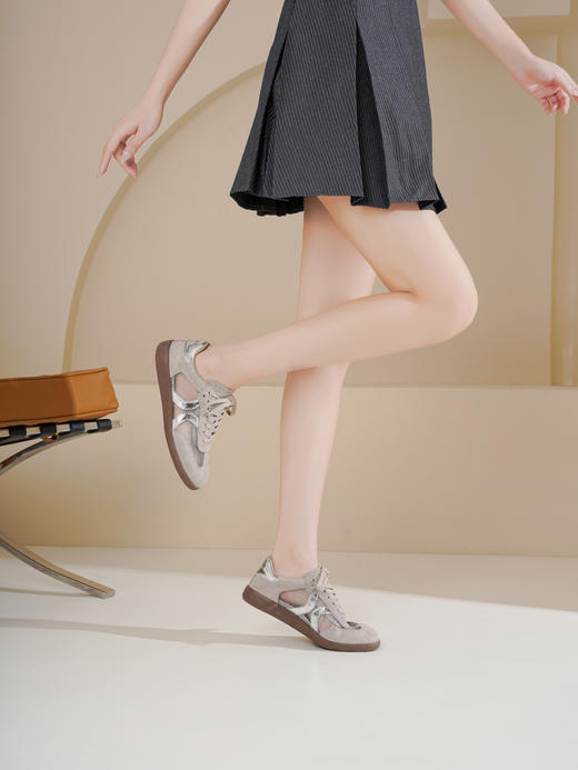 Westory2025年夏季网纱透气运动鞋舒适平底德训鞋S25CM75571 商品图6