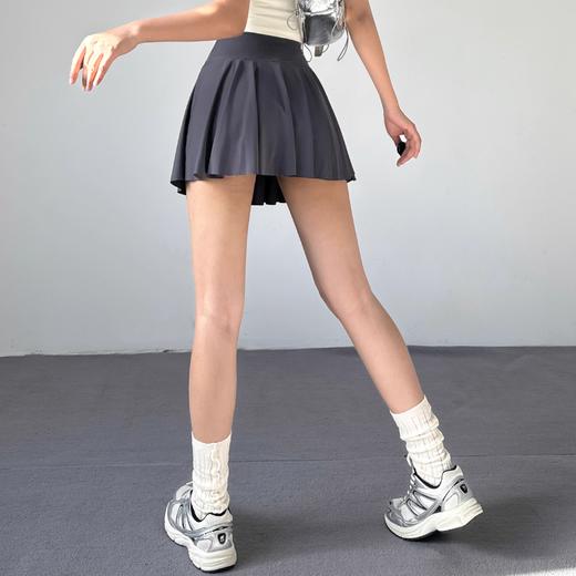跃牌【安琪拉系列】凉感防晒瑜伽短裙带口袋显瘦透气跑步健身网球裙DQ-011 商品图2