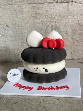 Emoji凯蒂猫 (黑） Hello kitty