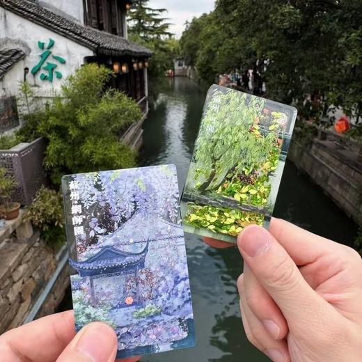 苏州网师园紫藤花 冰箱贴景区纪念品礼物高颜值文化创意装饰摆件 商品图5