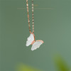 【梦蝶·灵姿】金镶羊脂链坠 商品缩略图3