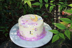仲夏夜·星子丨荔枝玫瑰青提蛋糕