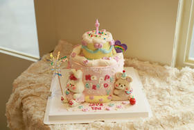 可爱兔兔小熊款