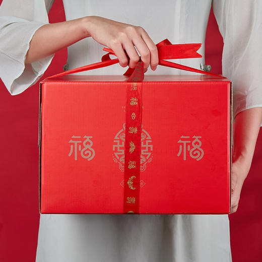 御茶膳房寿桃馒头礼盒贺寿祝寿寿包花饽饽福禄寿桃馍馍送老人生日蛋糕寿礼 福禄双全 （新品） 商品图6