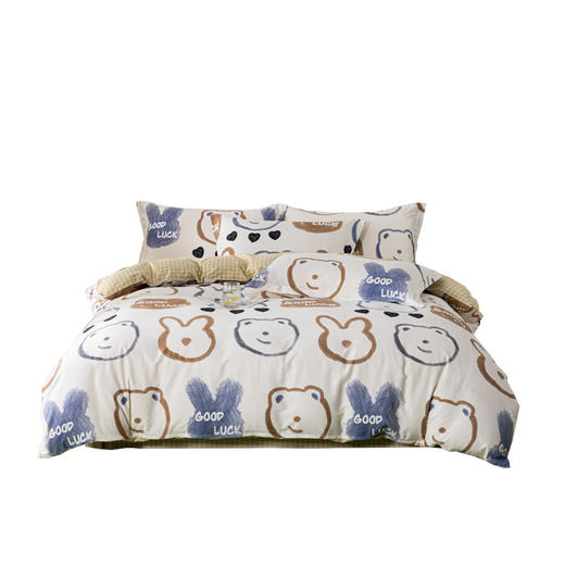 恒源祥 涂鸦王国 全棉四件套200*230cm 商品图0