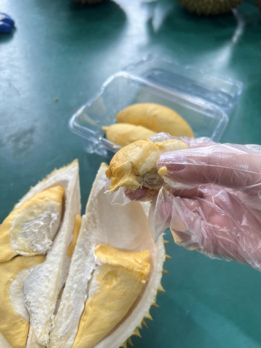 软金月榴莲，干包黄肉，软糯香甜 商品图2