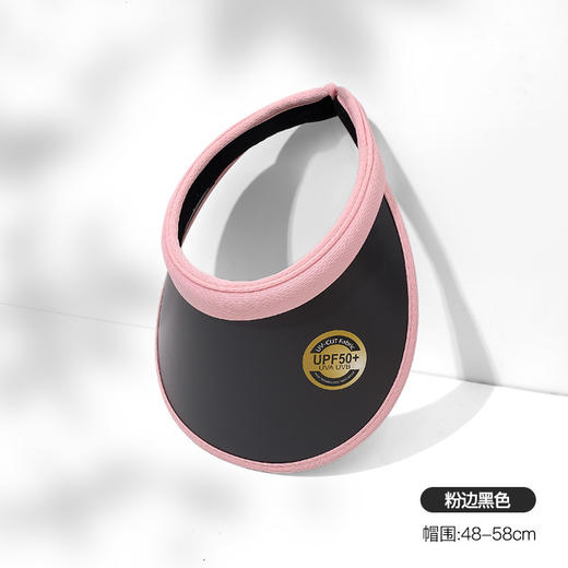 【限时13.9抢！夏日防晒神器🔥】韩版空顶骑行帽，UPF50+专业认证，遮阳防紫外线，颜值与功能兼具！🎀多色可选，还送防风绳哦～快来定制你的专属款吧！户外骑行韩版防紫外线空顶太阳帽 商品图9