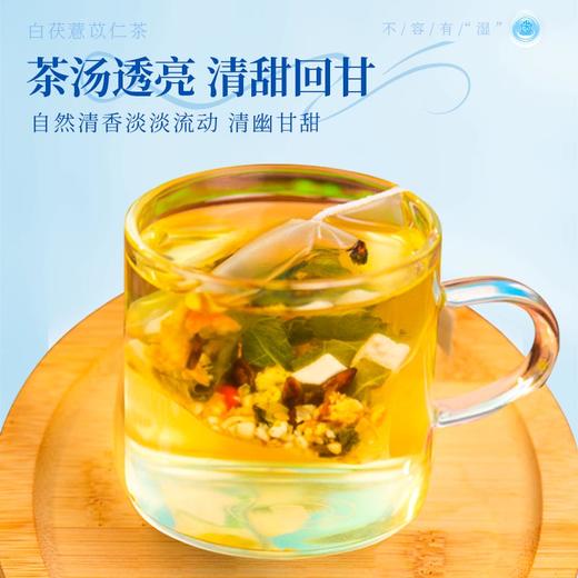 康美白茯薏苡仁茶5g*20袋/盒 养生茶饮代泡茶 商品图5