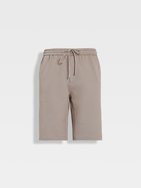 callisto燕麦卡其休闲套装短裤