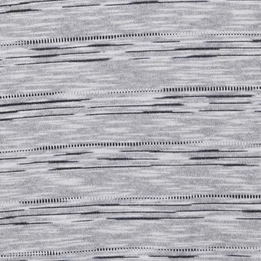 T3397夏季高级感新款韩版竹节条纹圆领短袖T恤晕染百搭套头宽松上衣 商品图3