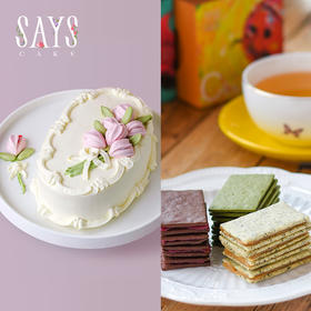 时光宝盒生巧酥有机茶礼