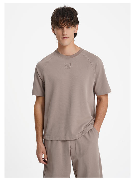 callisto燕麦卡其休闲套装T恤 商品图2