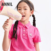 女童翻领短袖针织衫夏季新款安奈儿童装EG521217 商品缩略图2