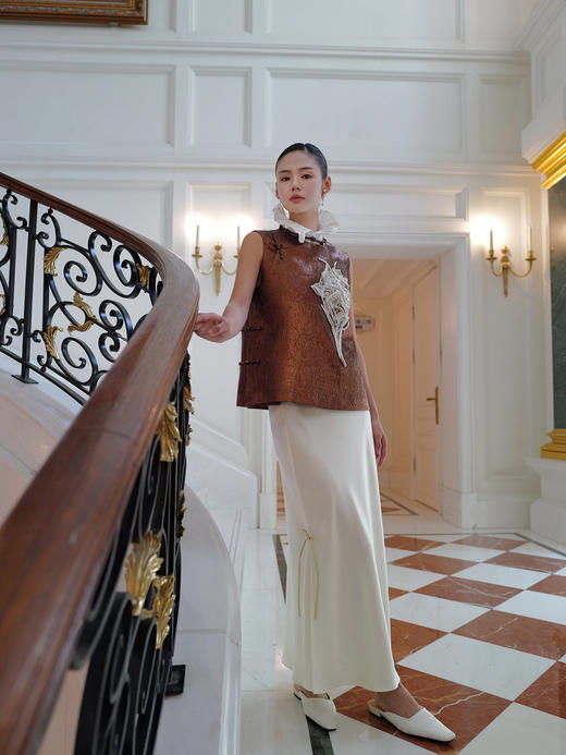 廷前观棠 | 鎏金马甲 商品图8