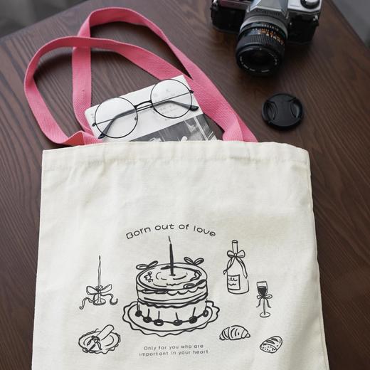 MAY·法式线条帆布袋【换购】 商品图2