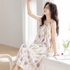 自然醒未央（带胸垫）吊带睡裙女夏季云朵棉薄款甜美日系少女学生无袖夏天家居服QH 商品缩略图7