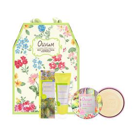 OLIVIAM澳莉维亚澳洲进口茶树菁萃浪漫意象茶树手拎澳莉维亚绿野仙踪手拎2件套（茶树手霜+护肤皂）