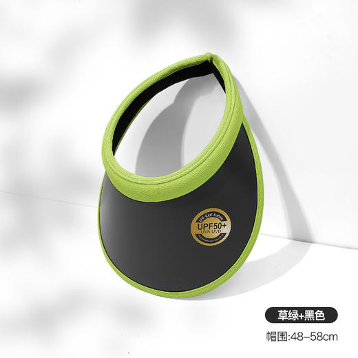 【限时13.9抢！夏日防晒神器🔥】韩版空顶骑行帽，UPF50+专业认证，遮阳防紫外线，颜值与功能兼具！🎀多色可选，还送防风绳哦～快来定制你的专属款吧！户外骑行韩版防紫外线空顶太阳帽 商品图12