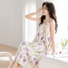 自然醒未央（带胸垫）吊带睡裙女夏季云朵棉薄款甜美日系少女学生无袖夏天家居服QH 商品缩略图6