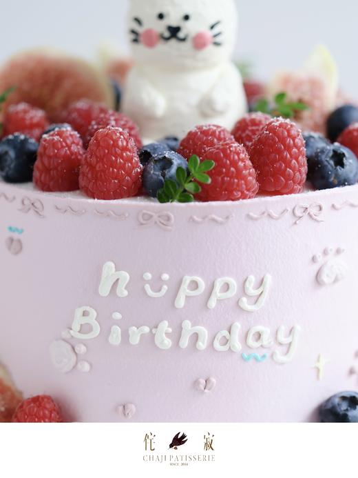 【客定】可爱小猫蛋糕0074（装饰水果随机） 商品图3