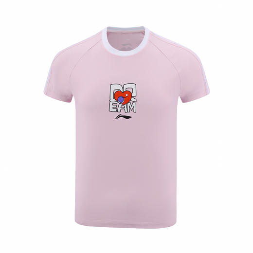 【2025新品】李宁乒乓球系列陈梦同款夏季短袖文化衫AHSVE36-1 商品图0