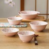 有古窑日本进口粉色樱花碗陶瓷饭碗盘子餐具日式小碗家用钵碗汤碗漫舞樱花16件套装（粉红） 商品缩略图3