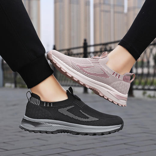 品牌直发！张晨光代言【康乐健中老年运动鞋】健步鞋 一脚蹬 软底 舒适 透气网面 商品图6