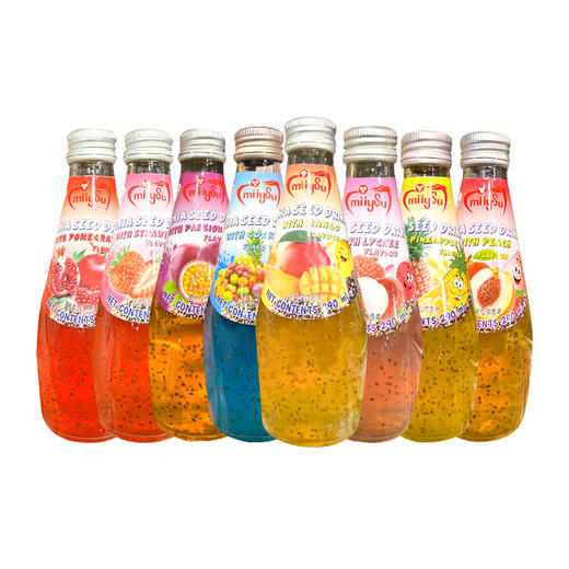 泰国进口梅苏-奇亚籽饮料290ml/瓶【多口味】 商品图5