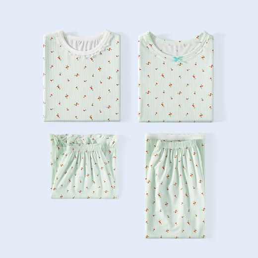 连绵· 樱桃印花家居服（女款） 商品图0