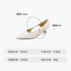 Westory夏季中空舒适小猫跟空凉鞋W25AH59491 商品缩略图7