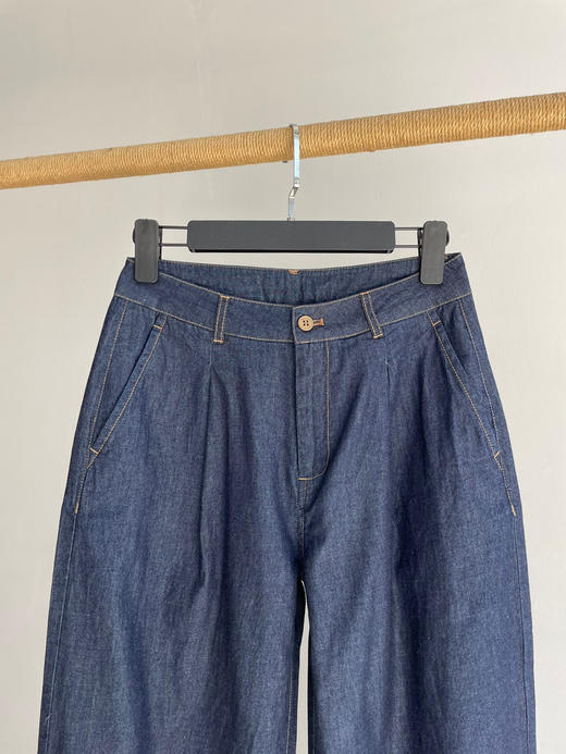 510-4 圆正 小禾 341款 超薄牛仔长裤 腰围77我穿29 宽松合适 商品图11