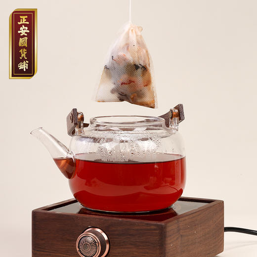 正安 一人份酸梅汤 七味草本清凉消暑 家庭户外活动饮品 给身体补补津液 烟熏大乌梅果肉饱满 好料出好汤 52g/盒【不可用券】 商品图7