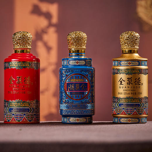 玲珑款酱香酒（全聚德·清源+全聚德·绛福+全聚德·流金 3款小酒各一个 ) 商品图5